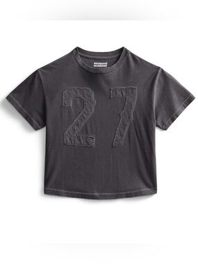Kids' Charcoal 27 Logo Tee